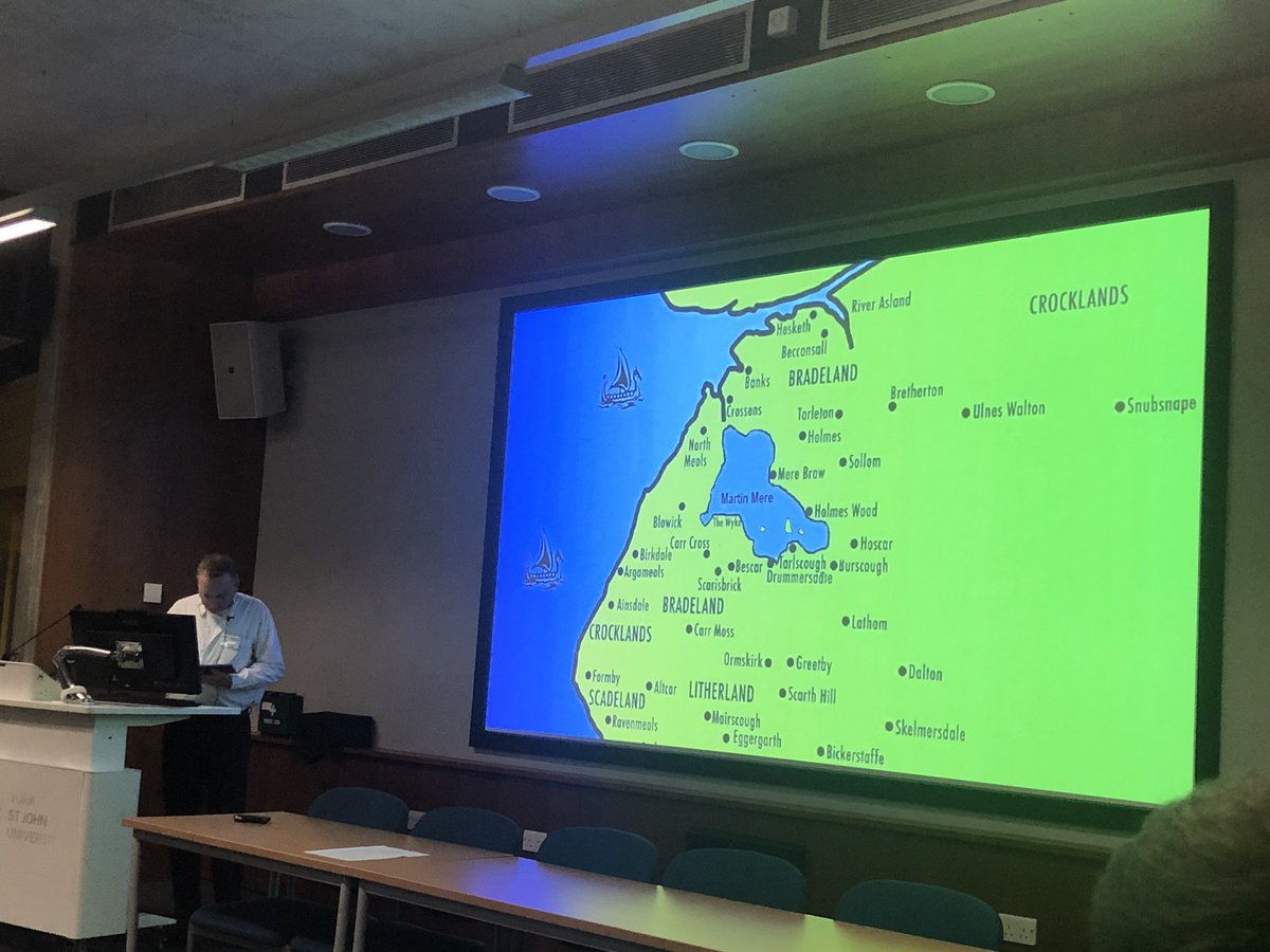 cassidycroci's tweet photo. A session of short papers given by Eleanor Drew, Paul Sherman, and Rosalind Kerven featured the First Bulgarian Kingdom, Viking Age activity around Crossens, and travelers and traders in Vinland! #JVF20 https://t.co/4vwPFbqa1t