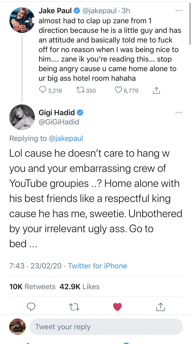 maixleal's tweet photo. Gigi hadid es una reina. https://t.co/j0Bj8xnnP3