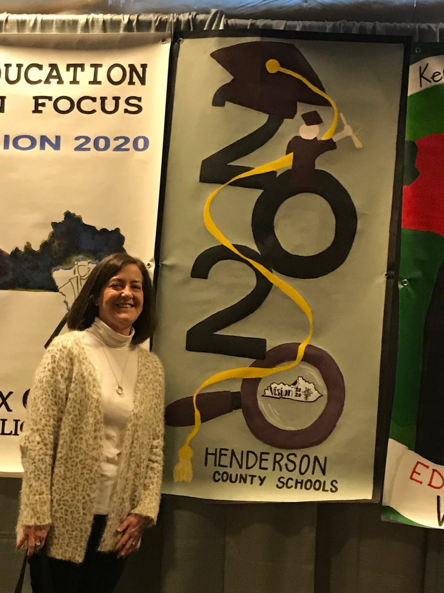 MargannaStanley's tweet photo. Robin Newton attending the KSBAconfernxe this week. Thank you for your leadership!! @HendersonSchool @bcasenewton #expandourhorizons https://t.co/2I7yINNsW2
