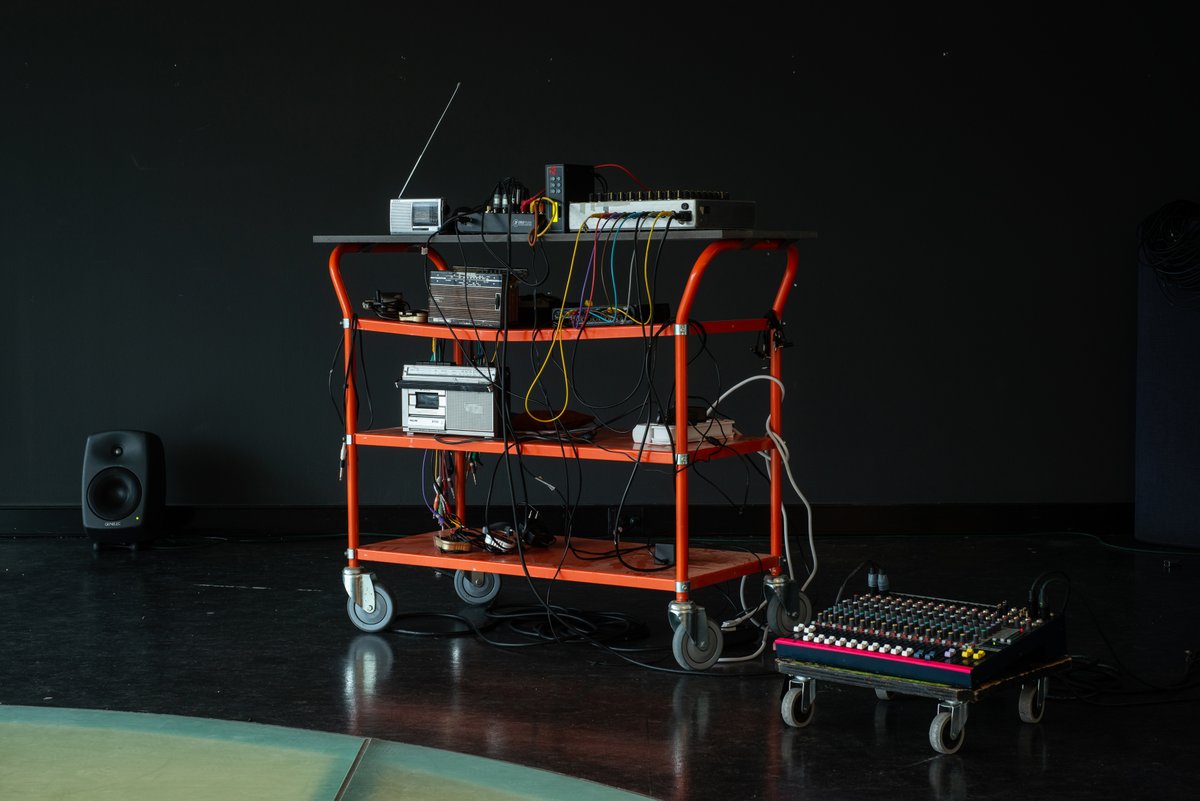 At #SonicActs Academy 2020 this evening, #MÆKUR (<a href="/maiaurstad/">Maia Urstad</a> <a href="/Eva_Rowson/">Eva Rowson</a> and #antonkats) transmit several scenarios in which the radio of the future takes stage. 📻 Tune in from 20:00! bit.ly/2VaTvia