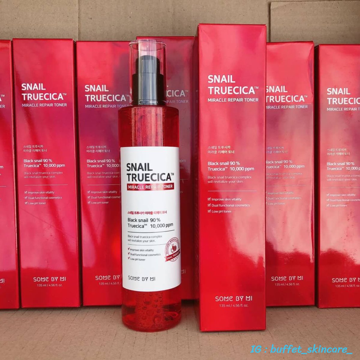 BuffetSkincare's tweet photo. 🍃Some by Mi Snail Truecica Miracle Repair Toner
✨โทนเนอร์ฟื้นฟูผิวหน้าคล้ำเสียให้กลับมาแข็งแรง ช่วยลดรอยดำ รอยแดง รอยสิว ลดหลุมสิว พร้อมทำให้ผิวหน้าเรียบเนียนขึ้น ปรับสีผิวให้สม่ำเสมอ
ขนาด 135ml
ราคา 490฿🔥
พร้อมส่งจ้า
#somebymi #ร้านบุฟเฟ่ต์สกินแคร์ #buffetskincare https://t.co/v2kkutmoc7