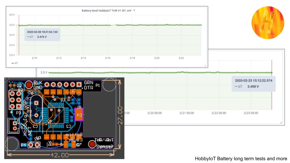 sivanovbg's tweet photo. Designing the board of the new HobbyIoT THR V2.1 in CircuitMaker while long term testing a Lithium battery behavior powering the current device version!

Open source and Arduino compatible.

#HobbyIoT #opensource #Arduino #IoT #CircuitMaker #Grafana https://t.co/MxJBcStBt7