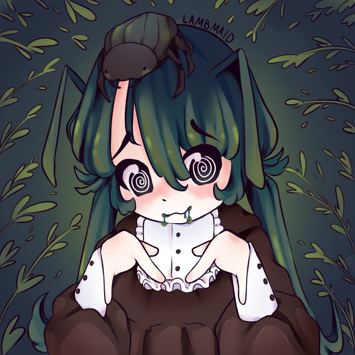 LambMaid's tweet photo. Bug girl
#animeaart #digitalart #insect https://t.co/mK6EFPrNEG