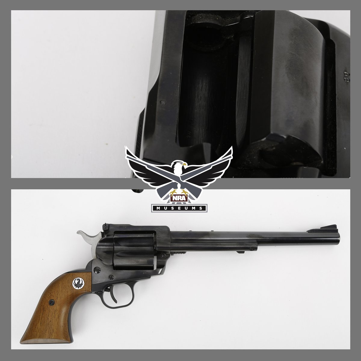#GOTD-Mysterious Magnum:The Ruger Hawkeye Pistol. Offered by Ruger from 1963-1964, the .256 Magnum handgun has a real following of fans. The flat "cylinder" on the Hawkeye is a swiveling breechblock that allows the cartridge to be placed in the chamber at the back of the barrel.