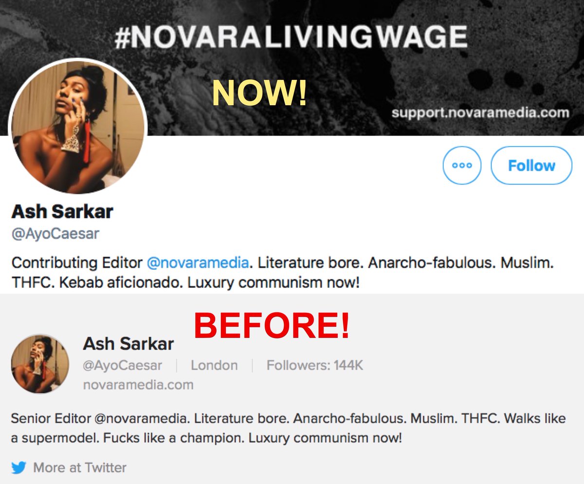 Bullshot2's tweet photo. @dominiquetaegon Self-promoted anarcho-fabulous, #Muslim luxury communist, fucking "like a champion". Says a lot about decadence of the #BBC & @TonyHallBBCDG & lack of action by @Ofcom & #BBCTrust's "Lord" #ChrisPatten (he shares benches with @TonyHallBBCDG) @scrapbbcBBCtax @OliverDowden @DCMS https://t.co/joX4g6m7pu