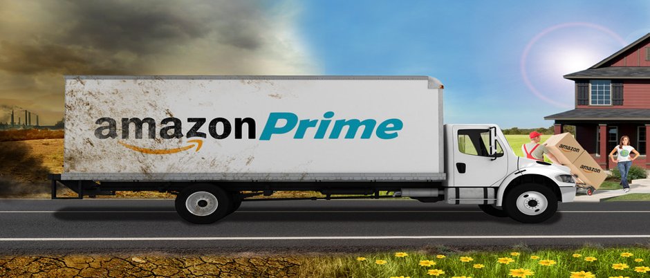 JTEU6's tweet photo. #OUB329 #B329LeadershipChallenge #PrimeCulprit 
Prime is shortening our planet’s time
In 2018 Amazon produced 44million tonnes of CO2, roughly the same as the country of Denmark! It’s very profitable Prime premium delivery service is inefficient and a major contributor to this. https://t.co/DMYsUg9OB7