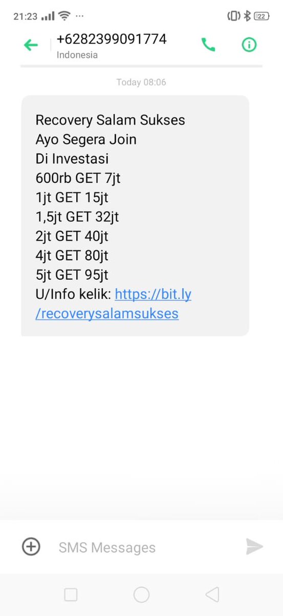 BenzEnryco's tweet photo. Mohon @aduanBRTI segera tindaklanjuti nomer ini, berpotensi penipuan. Thx https://t.co/AGKyxDX5xC