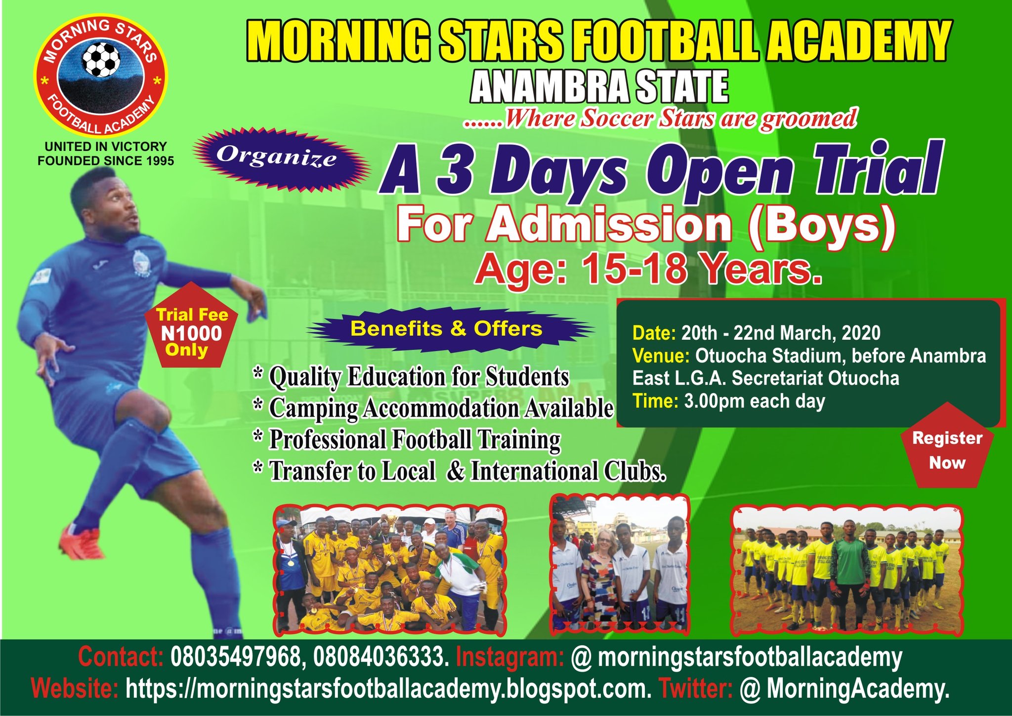 Soccer Stars Academy, Kids Football Classes