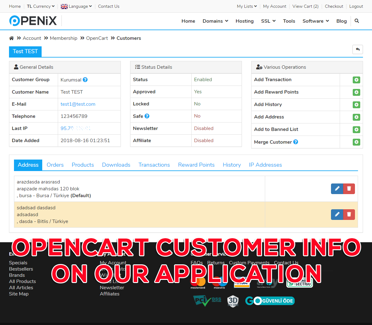 openixio's tweet photo. #opencart #customer #dashboard #api #app #application https://t.co/2Jh4KdiveD