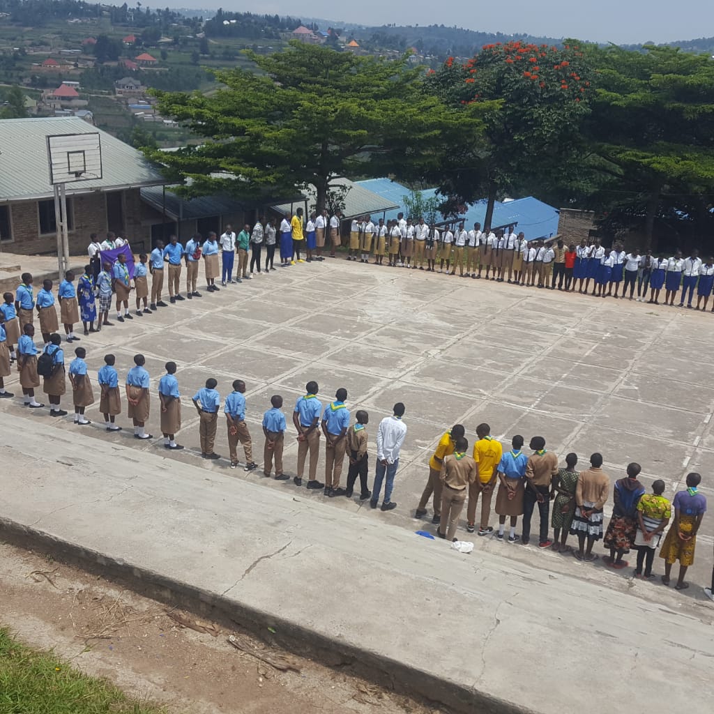 guidesrwanda's tweet photo. Girl Guiding and Scouting value inclusion as a milestone towards building a prosperous movement! Welcome to the pool of Responsible citizens #InOurHands #WTD2020 @RwandaScouts @RuhangoDistrict https://t.co/474o3jiPI2
