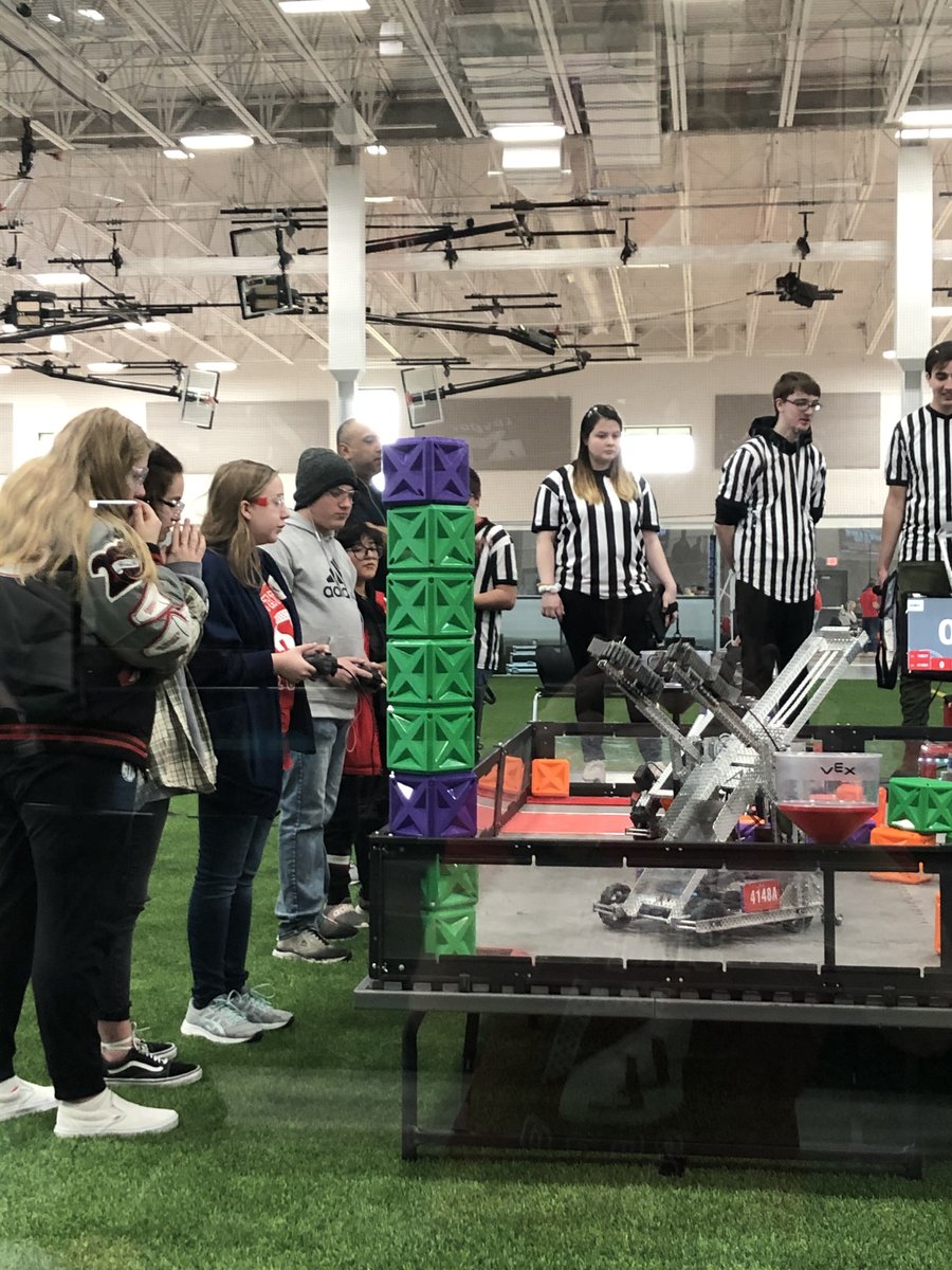 lovejoyrobotics's tweet photo. We are #LovejoyProud of our teams yesterday who also gave their all! They combined for a total of 9 wins at state #1082C achieved their best skills run all year #1082X finished strong being our 3rd highest ranked team & #1082Y was #makingHistory going so far in their first year! https://t.co/QdXLVo3Xo4