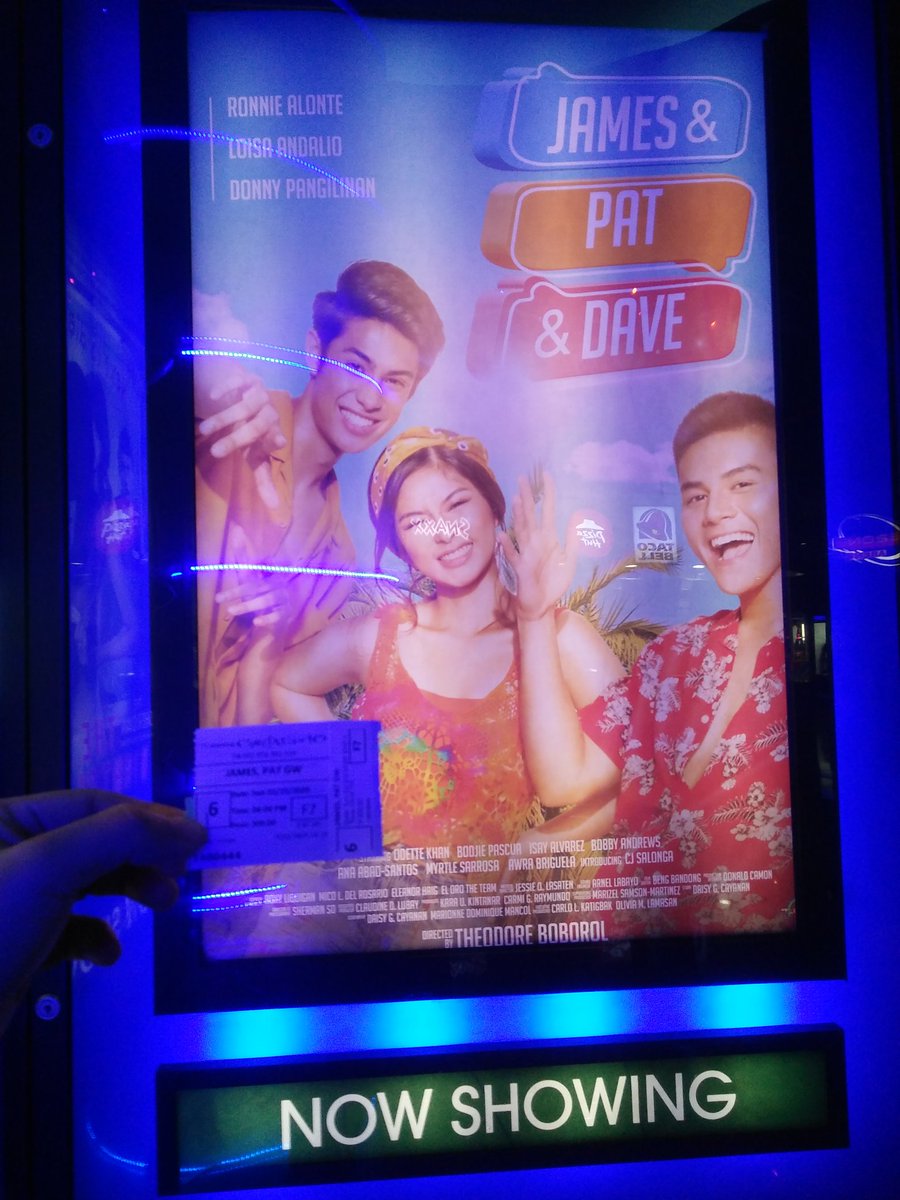 zaxdragon13's tweet photo. @iamAndalioLoisa Congrats Baby G
ππβ€πππ
Ang ganda ng movie nyo
You were awesome & super gorg
#LoisaAndalio
#JPDFamSunDATE
#JamesAndPatAndDave
"Hindi naman tumitigil ang mundo pag nasaktan tayo, laban lang! Bangon lang!" - Pat https://t.co/KJpHEiidWL