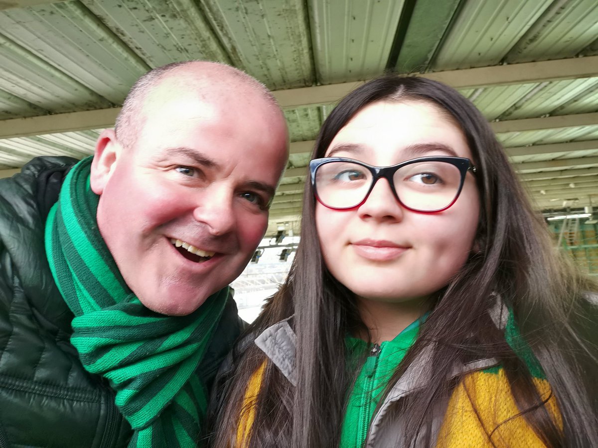 markmcguire04's tweet photo. VanM and I are hoping @CelticFC can grab a few goals and most importantly 3 points v Kilmarnock today!!!! #COYBIG #JCGE #HH ๐โ๏ธโฝ๐๐๐๐๐๐ https://t.co/UqaFss8he8