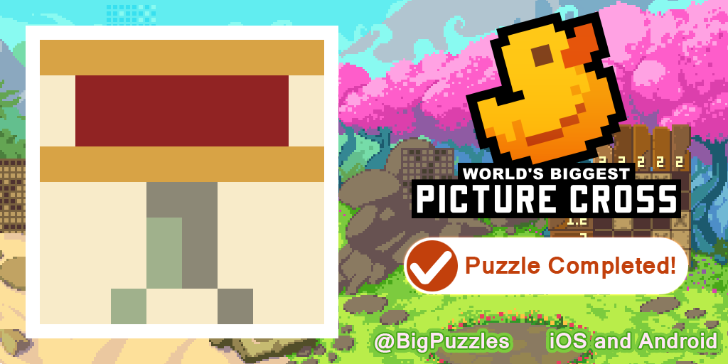GoddessJ8's tweet photo. I've just completed 'Toy drum' in World's Biggest Picture Cross.
It's free https://t.co/39fTV5rz01 #WBPC https://t.co/bJUCYYxcpZ