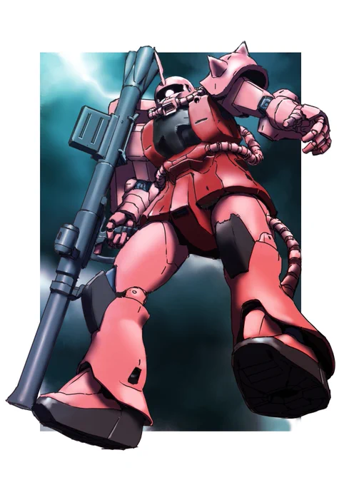 3倍速いシャアザク
#ガンダム 