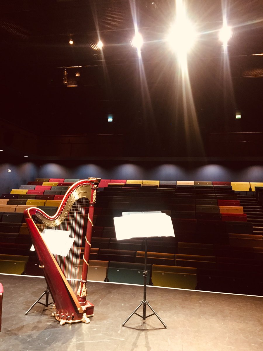 JProjectMusic's tweet photo. All set for #LiveClassics series at @LPAC_Theatre ✨@ukharp @PanBfs #flute #harp https://t.co/kHfThDHq56
