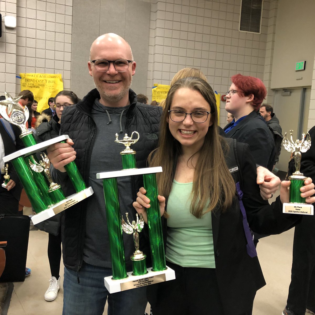 Douglasbevier's tweet photo. Western Warrior Forensics took 3rd place overall in the Big Ten category @ MSU with THREE first place individual finishes!  It was an amazing day of WLW forensics! @wlwarriortribe @WLWWARRIORS @ahhamka @Aleks_Luchin @KrystinFrane @kennethgutman @wlwforensics https://t.co/u8aKfl7hfw
