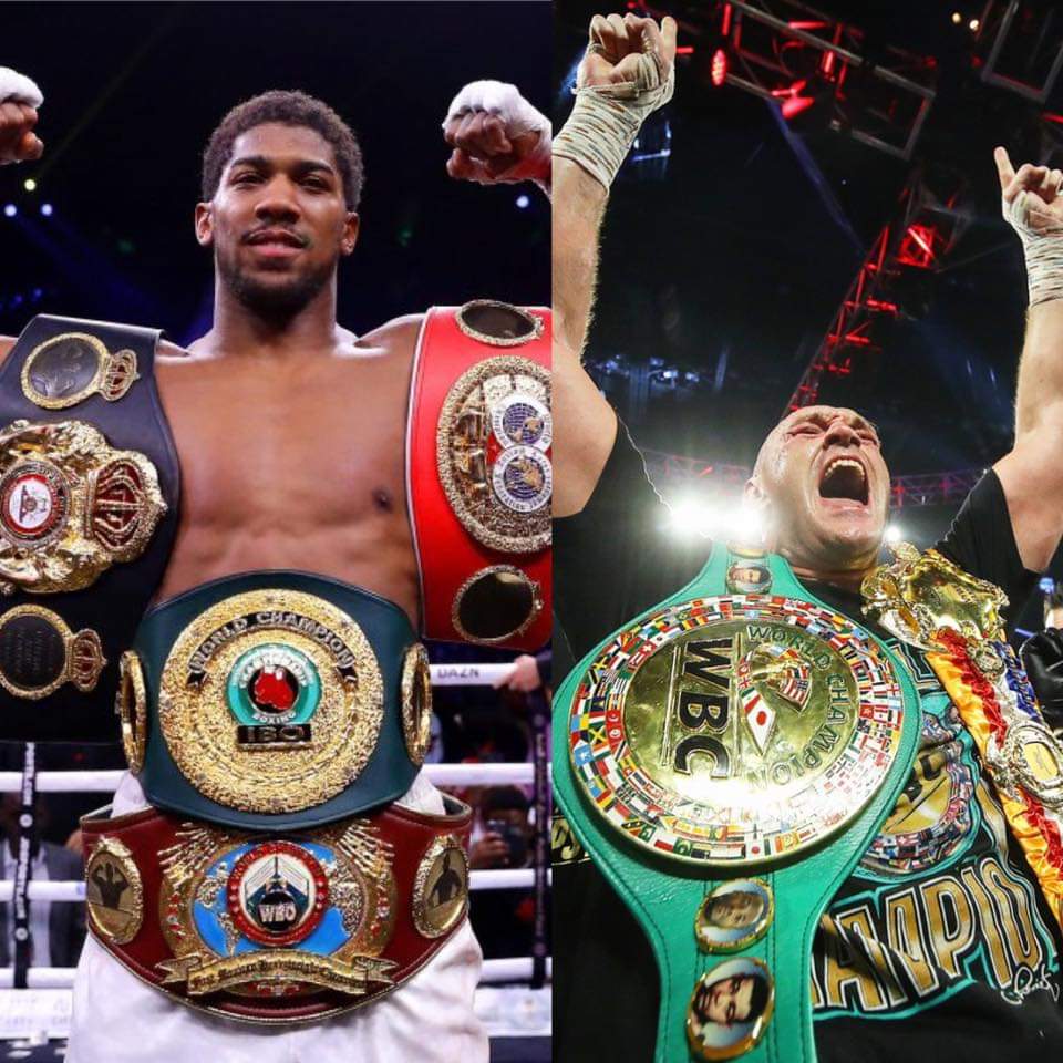 _cortneydouglas's tweet photo. Every single heavyweight title now in 🇬🇧 #BRITISHTAKEOVER #FuryWilder2 #FuryWilder #anthonyjoshua @Tyson_Fury @anthonyfjoshua 🥊🥊👑👑👏🏼 https://t.co/NJfcGvcIOS