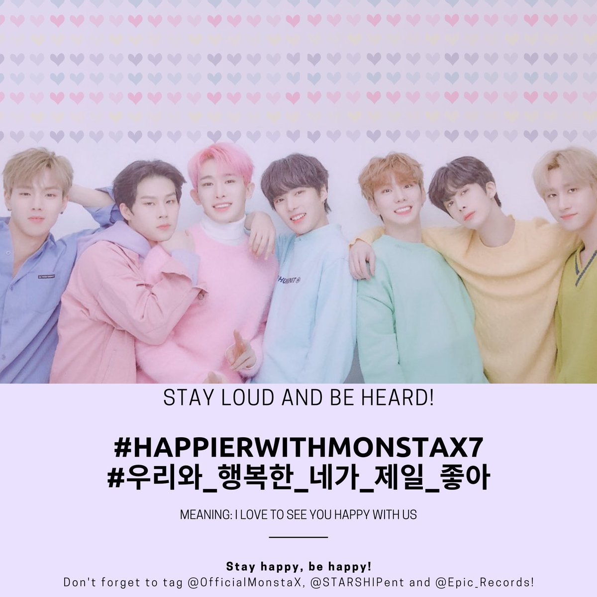 2020021912am KST onwards202nd Hashtags @OfficialMonstaX  @STARSHIPent  #HappierWithMonstaX7  #우리와_행복한_네가_제일_좋아 396 official protest Hashtags