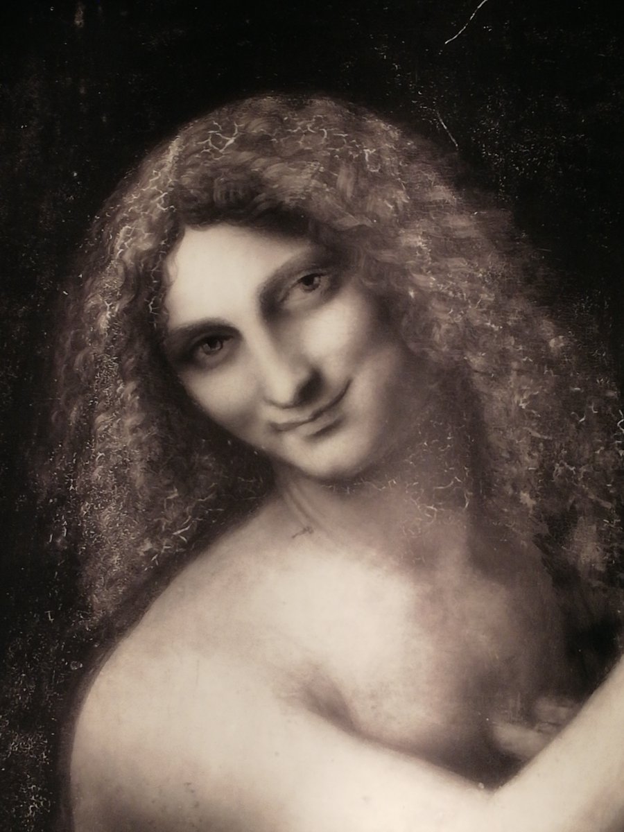 Felineda's tweet photo. Historique ! Passer la nuit au @MuseeLouvre pour la splendide exposition : Léonard de Vinci ! A l'arrivée, on nous offre le café (et une madeleine 😋) pour ensuite s'émerveiller devant des œuvres géniales ! Bravo à l'équipe du Louvre, la gestion était parfaite ! 👏 #NuitsLéonard https://t.co/3OwduqQrtt