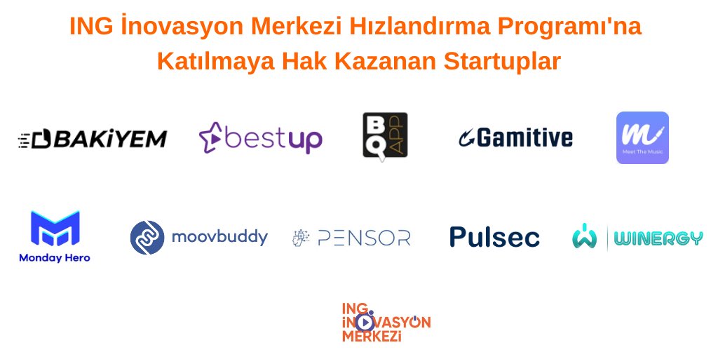 Biz hazırız, Startuplar hazır😎 ING İnovasyon Merkezi  Hızlandırma Programı'mız kapsamında 24-28 Şubat arasında gerçekleştirileceğimiz ön eğitim ve değerlendirme programı yarın başlıyor 🚀