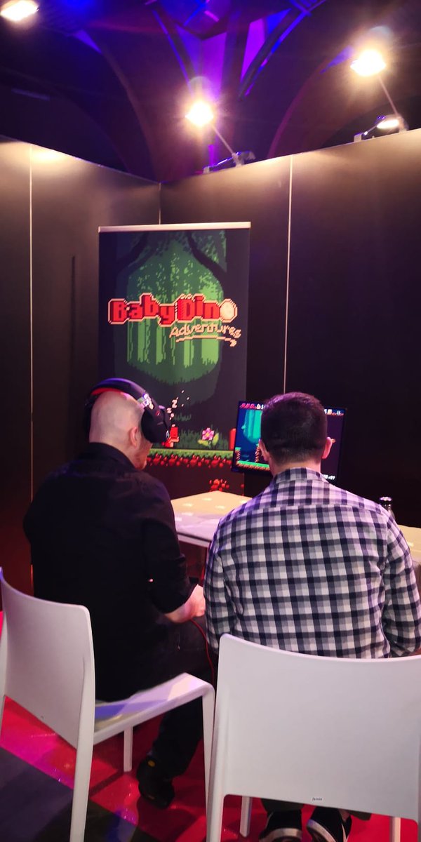 __sleepingpanda's tweet photo. A few pix from this busy day yesterday @1UPconf
This is so amazing to see all of u play #babydinoadventures π¦
Ty sooo much
We're ready for one more day full of adventures at the Indie Zone
#BelgianGamesIndustry
#indiegame #indiedev #IndieDevWorldOrder
#1upconference #1UPConf https://t.co/iHyf79rlTz