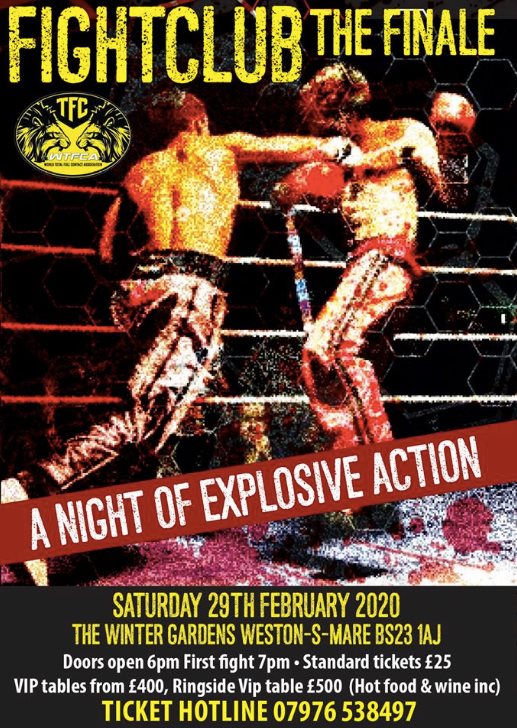 WTFCA_media's tweet photo. FIGHTCLUB FINALE 
29th FEB 202
Limited VIP and Standards £25 
Featuring Jack Miles, Bobby Jones (Hardknocks Hoghbridge) Regan Brown (Cobra Bristol Neil Walker) Aaron Simmons ( Cheddar) Billy Miligan (GB Street Richard Weatherall) Dean Guest, Andy Monahan (Twin Tigers Paul Quick) https://t.co/3yV5A5hOvO
