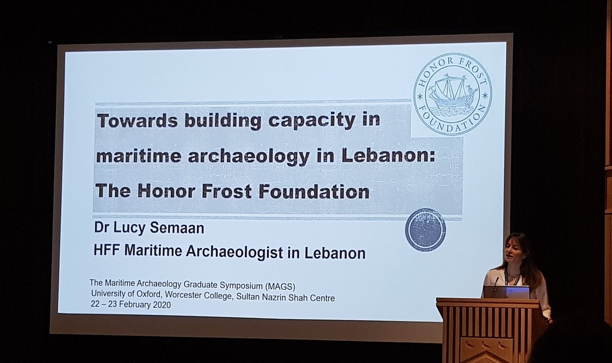 DigMonkeys's tweet photo. #MAGS2020 Towards the building capacity in maritime archaeology in Lebanon - @honor_frost - by Lucy Semaan. Such amazing coastal cultural heritage sites

#Archaeology #History #CulturalHeritage #Conference https://t.co/akZm86E3hv