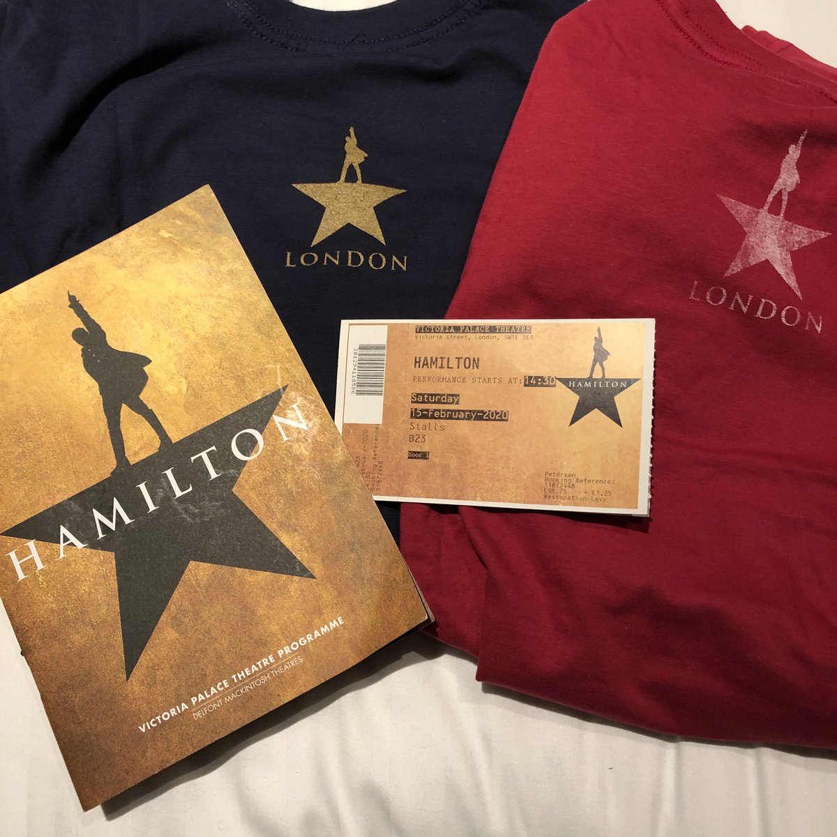 SoozNebr's tweet image. Performance number 8 for me of @HamiltonMusical @HamiltonWestEnd #repeatattender