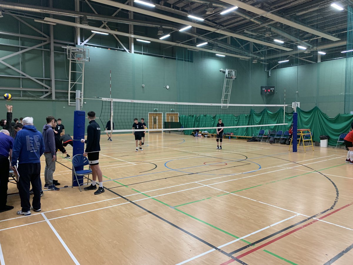PaisleyWestCSH's tweet photo. The stage is set for the Junior SVL for the first time in Renfrewshire🏐🙌🏐🙌 https://t.co/3mgxx95Hw3