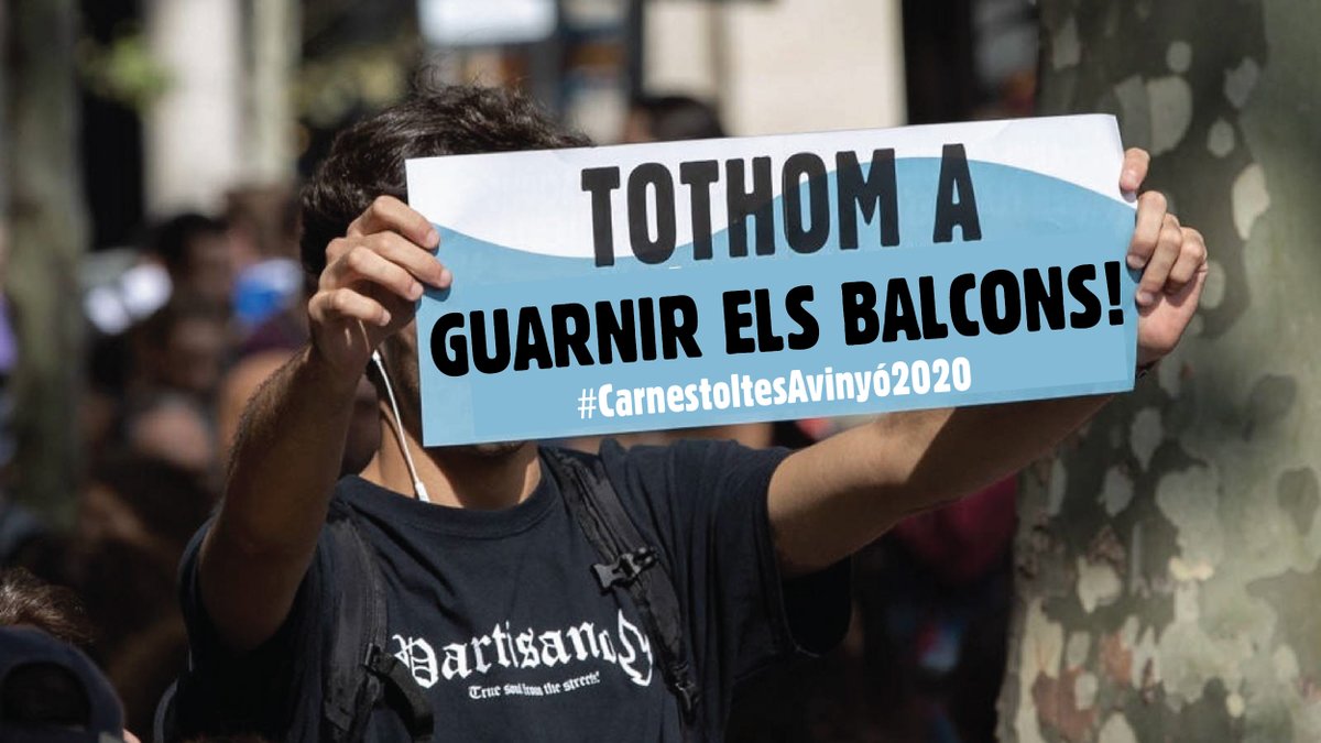 carnavalavinyo's tweet photo. Convoquem a tothom a guarnir el balcons! Comença el compte enrere! #carnestoltesavinyo2020 #40aniversaricarnestoltesavinyo https://t.co/ceUejrnyez