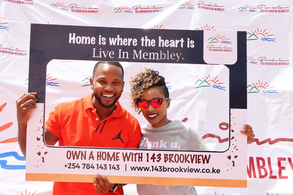 143Brook_view's tweet photo. 143 Brookview developer and C.E.O of Eboss Investments Ltd Geoffrey Gitau with Mary Njenga during the Membley 
143Brookview show house opening .
Join us today at site for a tour of the Show house.
Call 0784 14314
#ntvkenya #143brookview #showhouse https://t.co/UQb8v8xFHE https://t.co/V2jr8ZeZDu