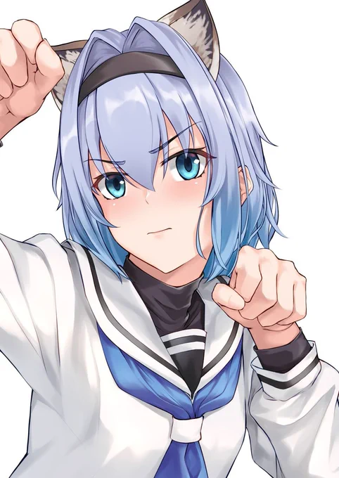 銀にゃん子だにゃん#イラスト #りゅうおうのおしごと 