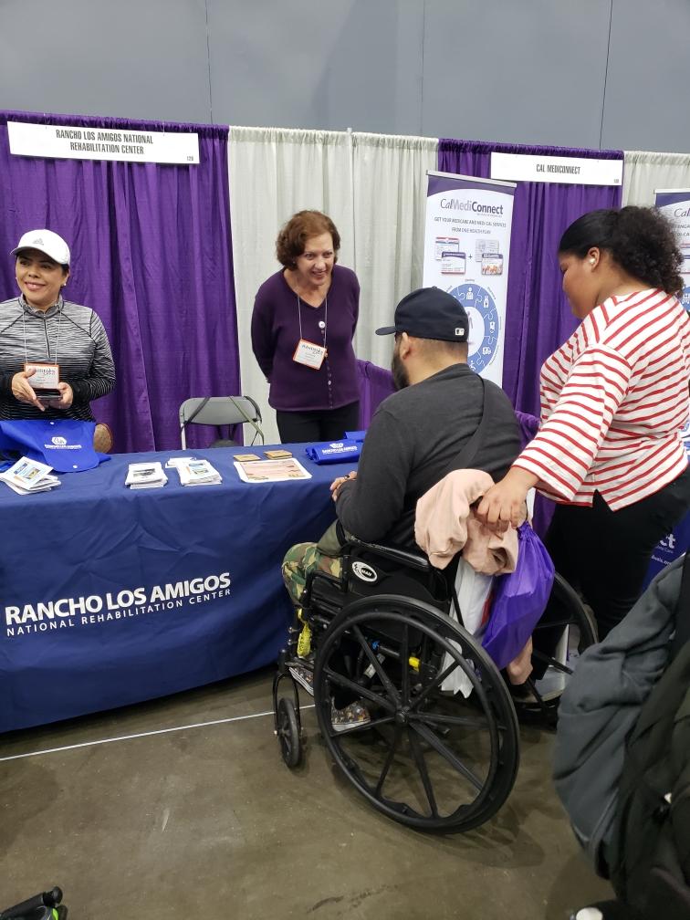 RanchoResearchI's tweet photo. Day 2 #AbilityExpo2020
 Come and visit us at booth 128 #healthandwellness #donknabewellnesscenter #dkwc #ranchorehab #ranchoresearchinstitute #ranchofoundation https://t.co/D4UQ6pMf7z