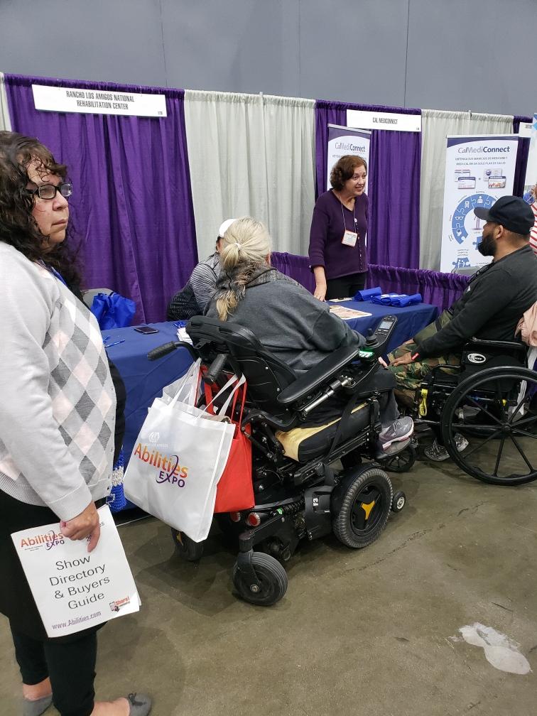 RanchoResearchI's tweet photo. Day 2 #AbilityExpo2020
 Come and visit us at booth 128 #healthandwellness #donknabewellnesscenter #dkwc #ranchorehab #ranchoresearchinstitute #ranchofoundation https://t.co/D4UQ6pMf7z