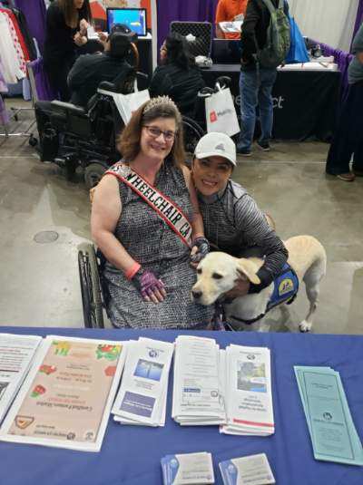 RanchoResearchI's tweet photo. Day 2 #AbilityExpo2020
 Come and visit us at booth 128 #healthandwellness #donknabewellnesscenter #dkwc #ranchorehab #ranchoresearchinstitute #ranchofoundation https://t.co/D4UQ6pMf7z