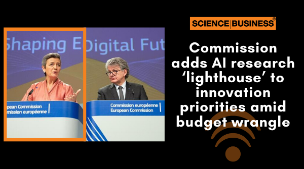 scibus's tweet photo. In case you missed it - @EU_Commission’s newly unveiled plan to build “a lighthouse centre of #research, #innovation and expertise” in #ArtificialIntelligence has hit an immediate hurdle: a looming #EUbudget crisis. Detail: https://t.co/vN7kwWZefH

#AI4EU #HorizonEU #DigitalEU https://t.co/1HzntnqtUc
