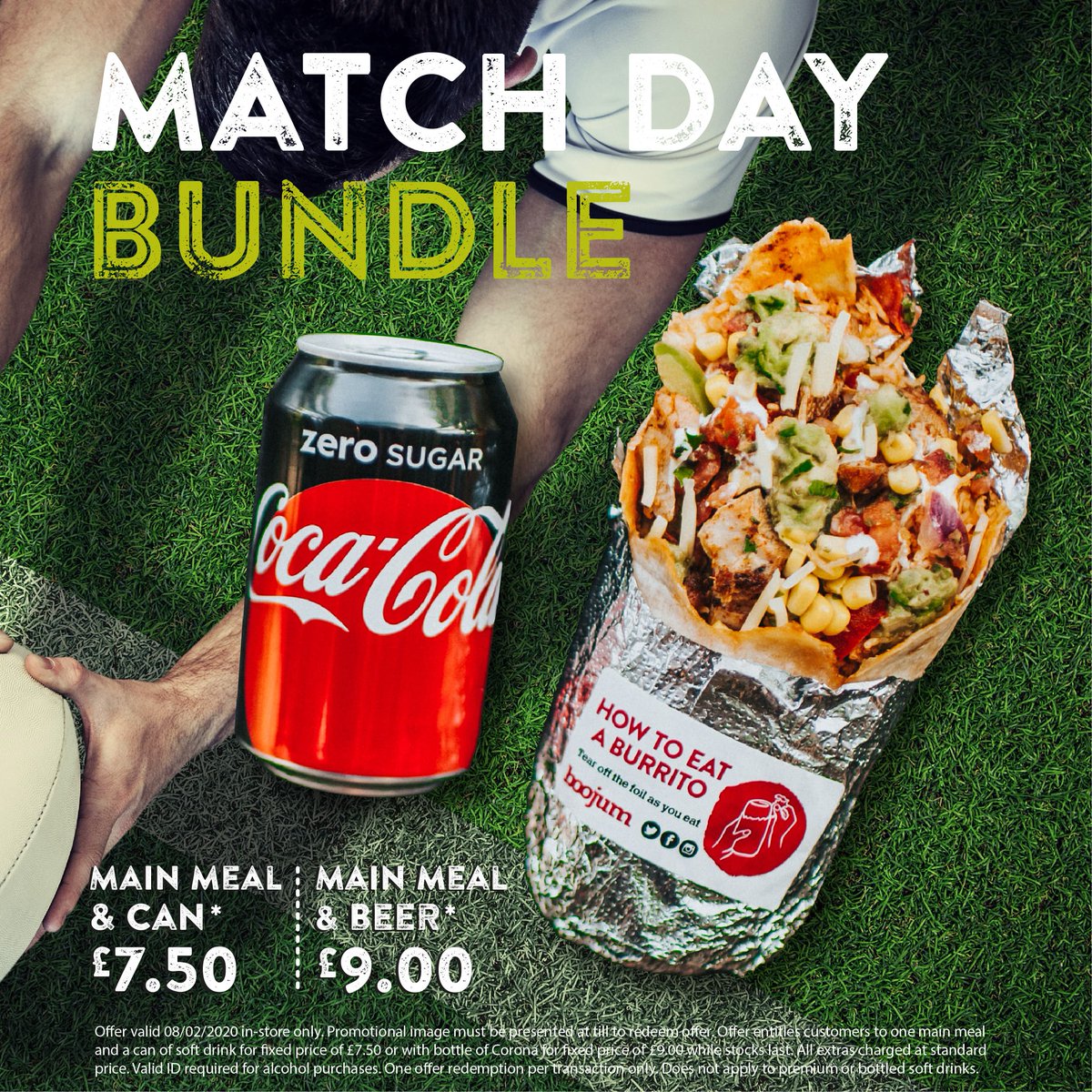 boojum_derry's tweet photo. #SixNations time! Get a bit of match day fuel 🌯 'Mon Ireland 💪 #TeamOfUs 
*Show this post at the till to avail. T&amp;C's apply* https://t.co/oNFWjc5BYE