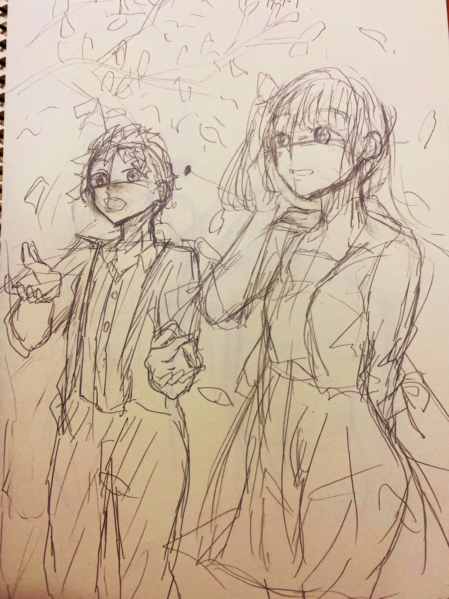 炭カナ サクラ咲ケ 下描き イラスト 絵描き 落書き 鬼滅の刃 イラスト好 花菜 固ツイ見てええの漫画 炭カナ サクラ咲ケ 下描き イラスト 絵描き 落書き 鬼滅の刃 イラスト好 花菜 固ツイ見てええの漫画