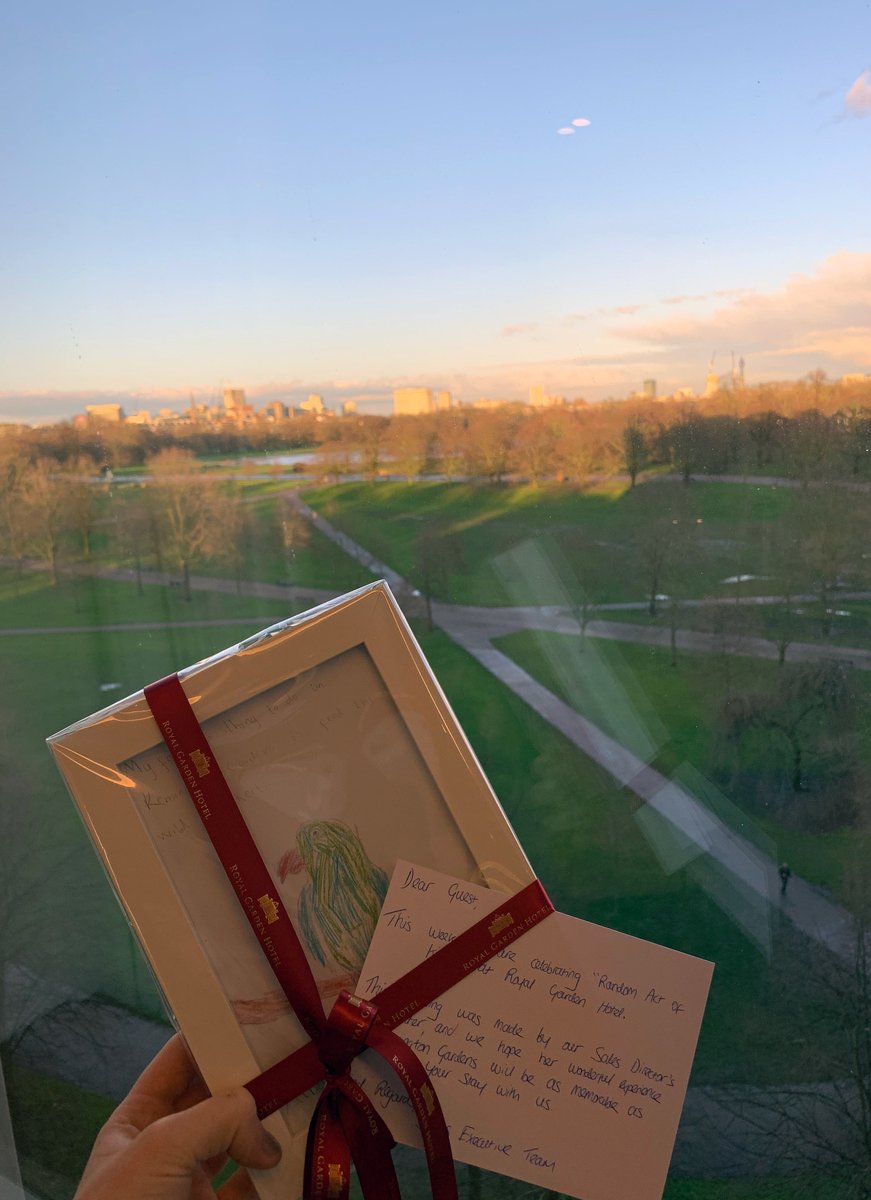 royalgdnhotel's tweet photo. It's the end of #randomactsofkindessweek and our team has loved every minute of being able to put a smile on a guests face this week. Here are just a few of the wonderful gifts our Guest Services Team delivered! #nationalrandomactsofkindessday #randomactsofkindess #bekind https://t.co/0NWrhHEPzr