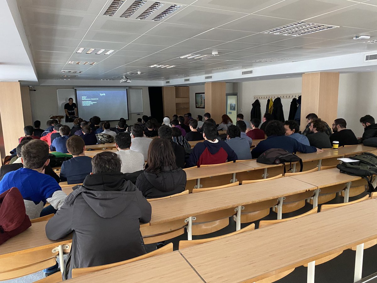 siberkume's tweet photo. Malware Minja Meet Up 22 Şubat’ta Bahçeşehir Üniversitesinde gerçekleştirildi💪🏼⚔️
Tüm katılımcılara teşekkürler👏🏼
@malwaredotninja @BlackboxSecTR @Bahcesehir
#malwareninja https://t.co/out59gCNZ8