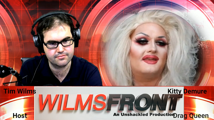 Un_shackled's tweet photo. WF Ep. 47 Drag Queen Reality Check #ChildDragQueens #DragQueenStorytime #Transgenderism #TrumpRally #WilsonGavin - https://t.co/FtcxvjCuuP https://t.co/HPD012Tu07