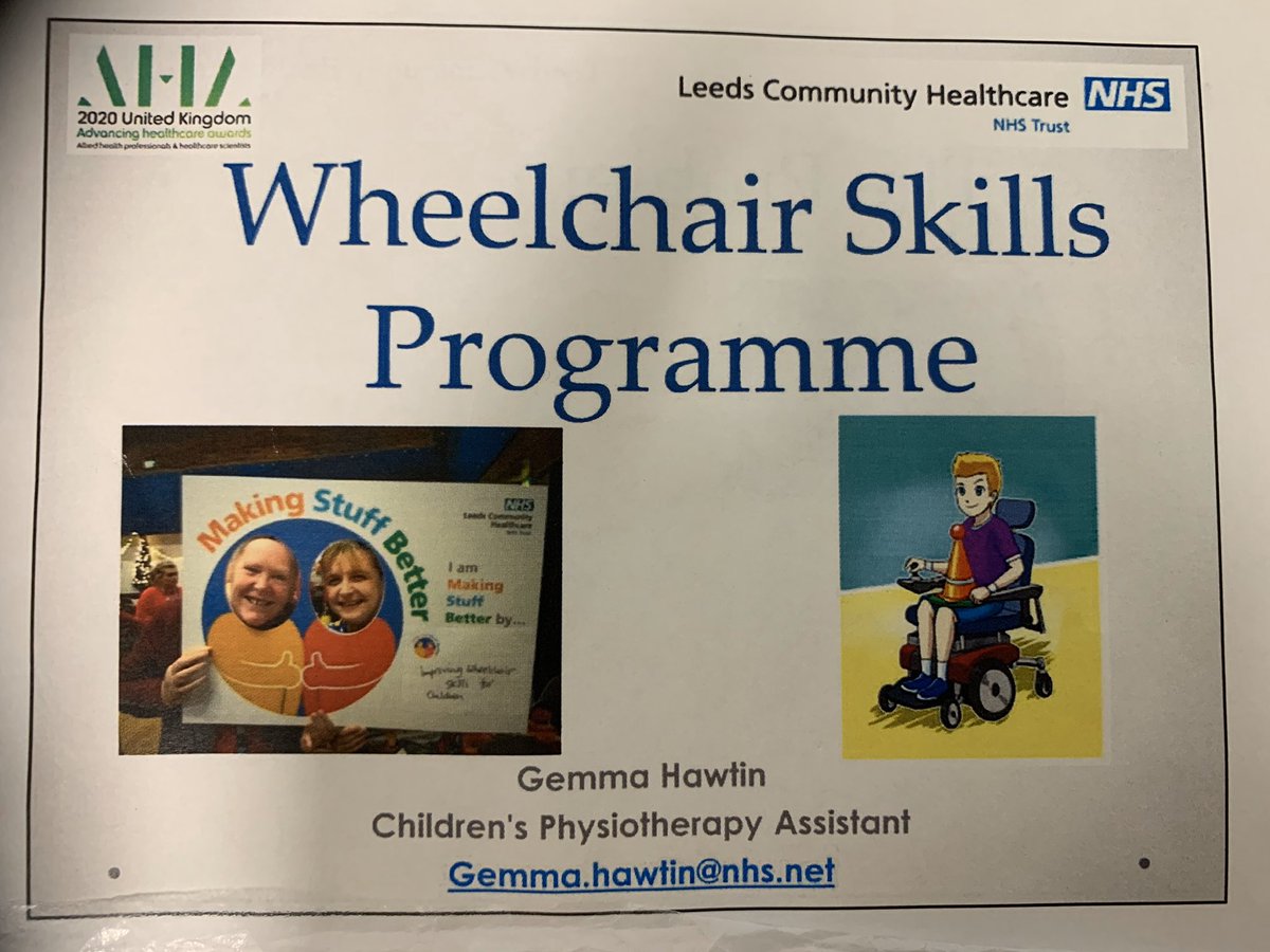 gvhawtin's tweet photo. Looking forward to presenting the Wheelchair Skills Programme again tomorrow at the Trust Quality Committee @lch_qi @LCHNHSTrust #wheelchairskills @AHAwards #physioassistant #hardworkpaysoff #determination https://t.co/v8XgA5KbFI