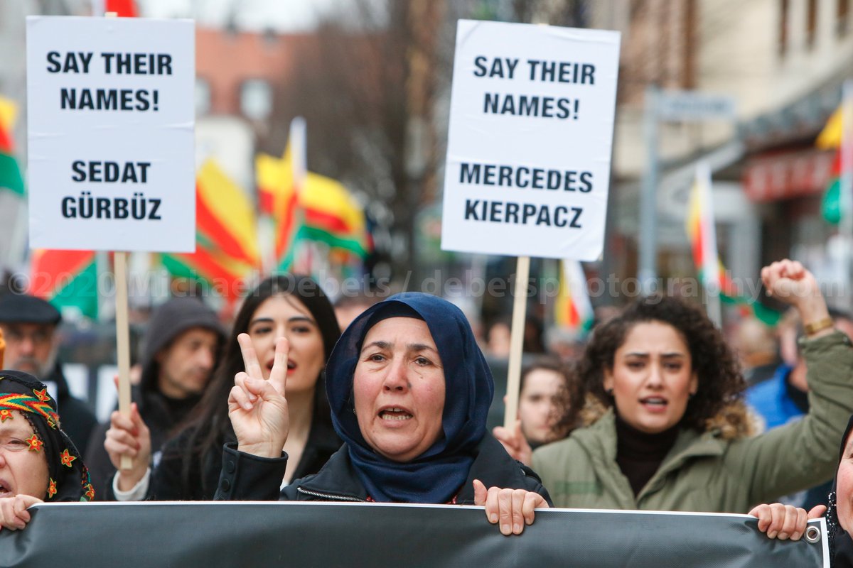 MichaelDebets's tweet photo. 22 February 2020 - Impressions from the march against fascism in #Hanau after the  #HanauShooting  / Eindrücke von der Demo gegen rechts in Hanau nach den Hanauer Anschlägen. More pictures at / Mehr Bilder bei https://t.co/iAKixVjJ9S #RechterTerror #Hanauattack https://t.co/tjOxXBel9T