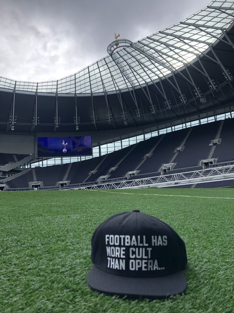 Stadionnetje hoor! Het is geen White Heart Lane, maar als je dan een nieuw stadion neerzet...