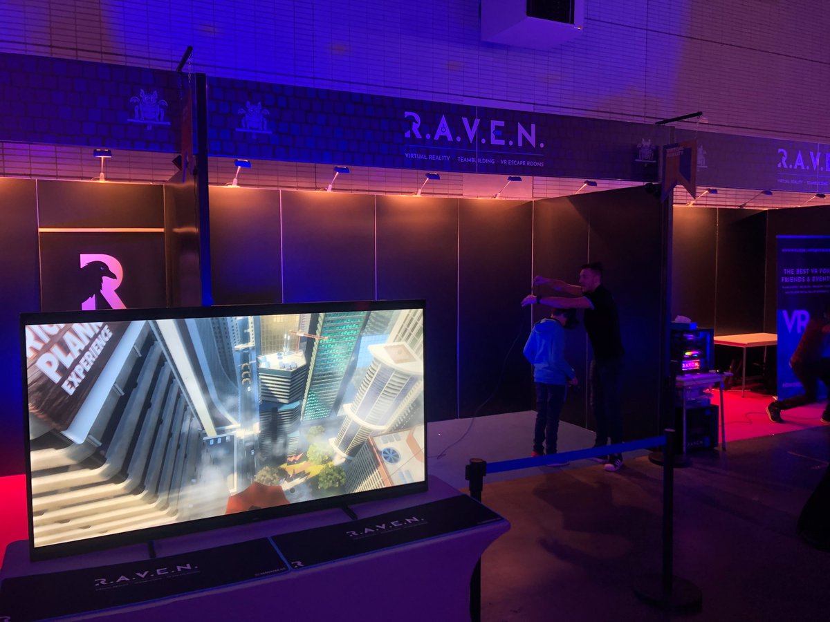 It's the final day of @1UPconf! Head over to our booth and try one of our exciting VR experiences. 👏