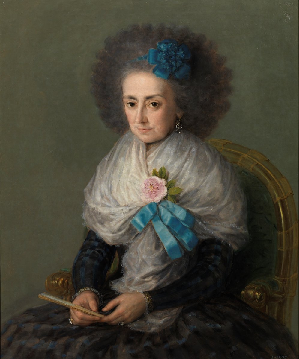 Prado_Bot's tweet photo. María Antonia Gonzaga, marquesa viuda de Villafranca - Goya y Lucientes, Francisco de (Hacia 1795) https://t.co/JVrQqTW4TJ