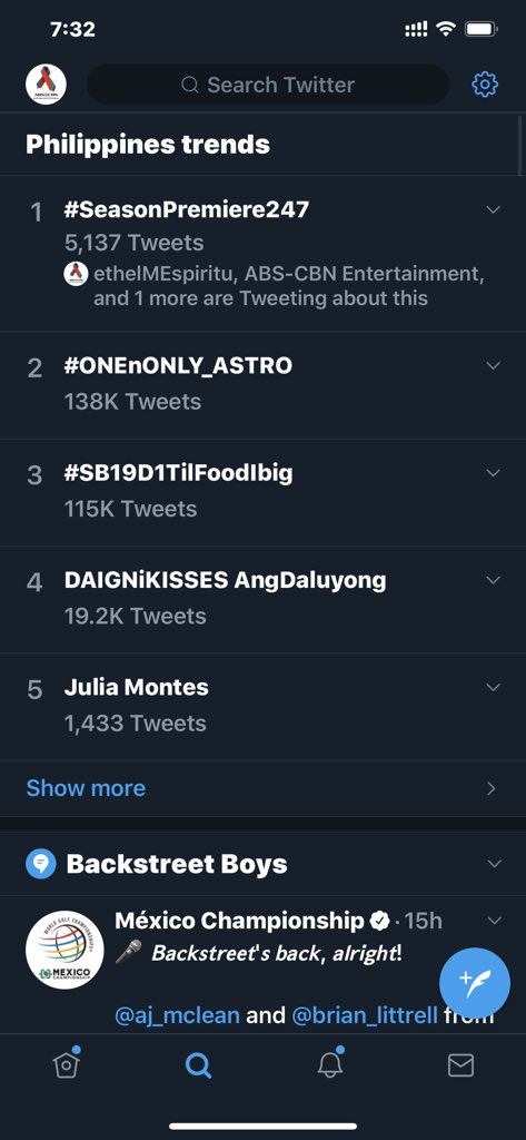 ericjohnsalut's tweet photo. TOP SPOT, Kapamilya!  #SeasonPremiere247 https://t.co/QPJmRuNDkJ