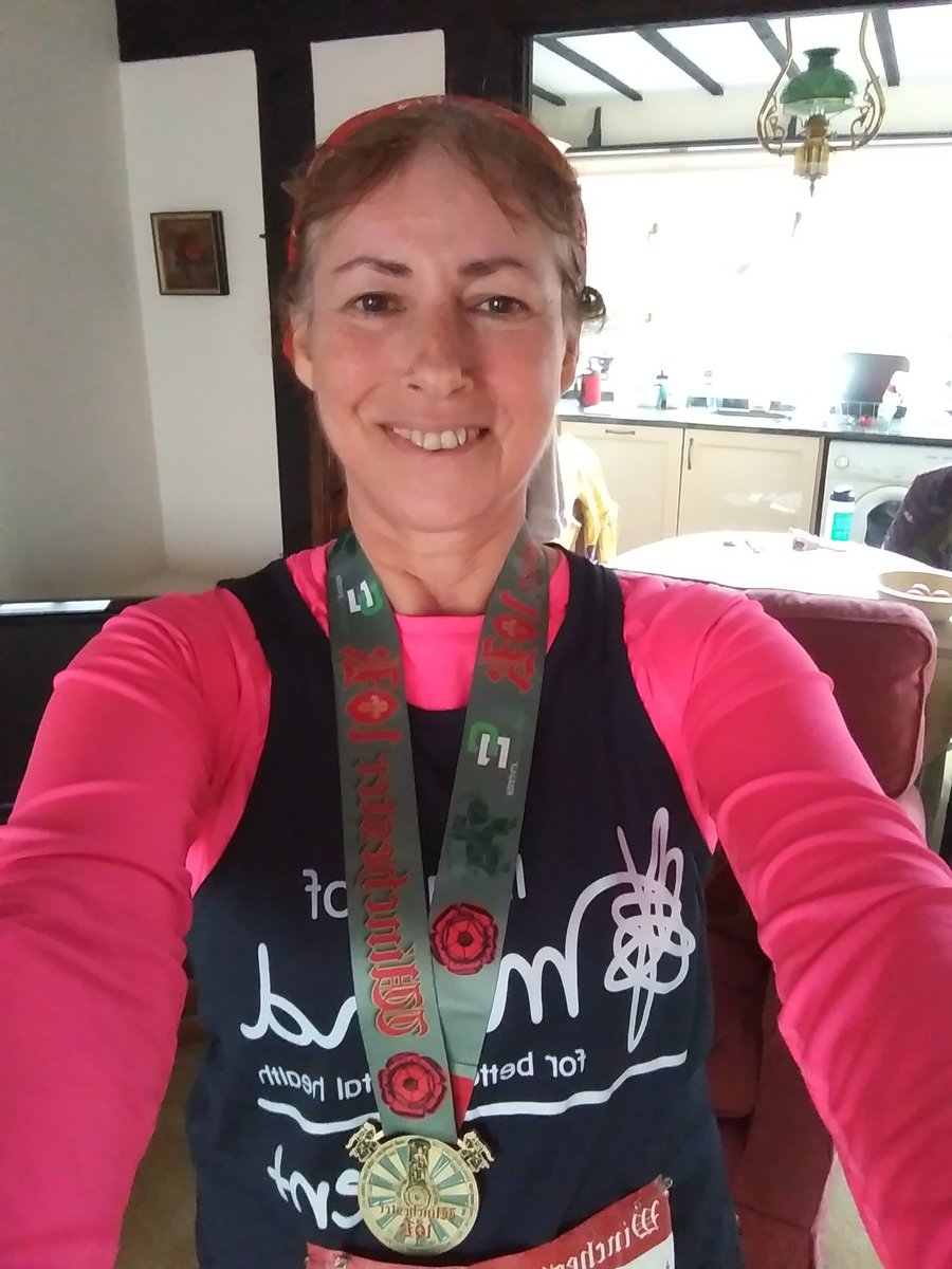 sueforber's tweet photo. Well that was hard work.... #Winchester10k #ChallengingEvents https://t.co/A1YFo9gAKf