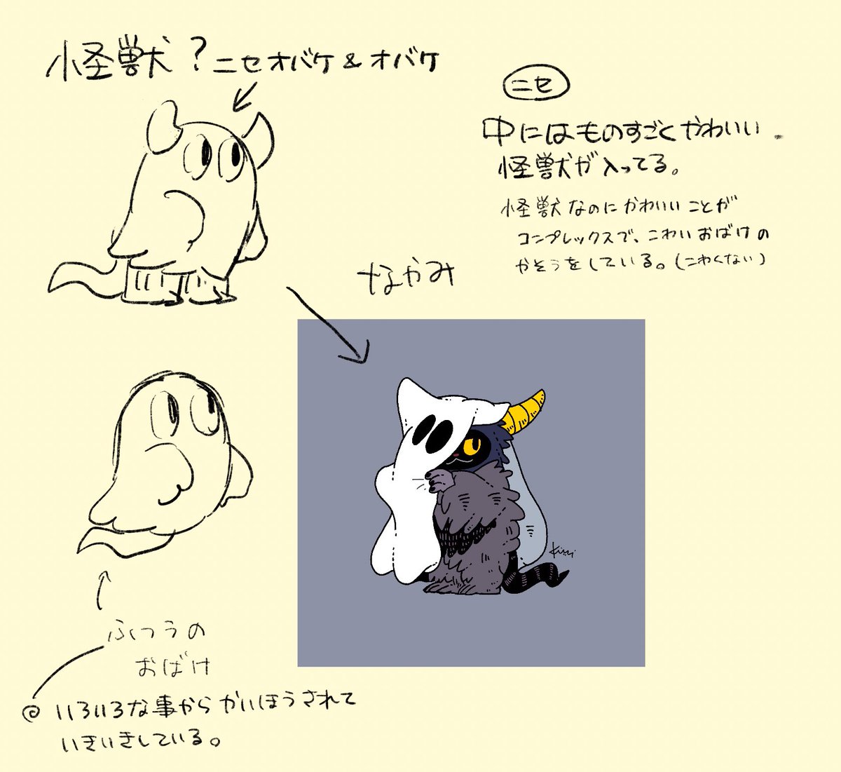 怪獣とかの設定をまとめる機会があったのでざっくり設定を一部…